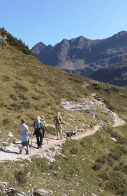 a mountain trail newar radstadt